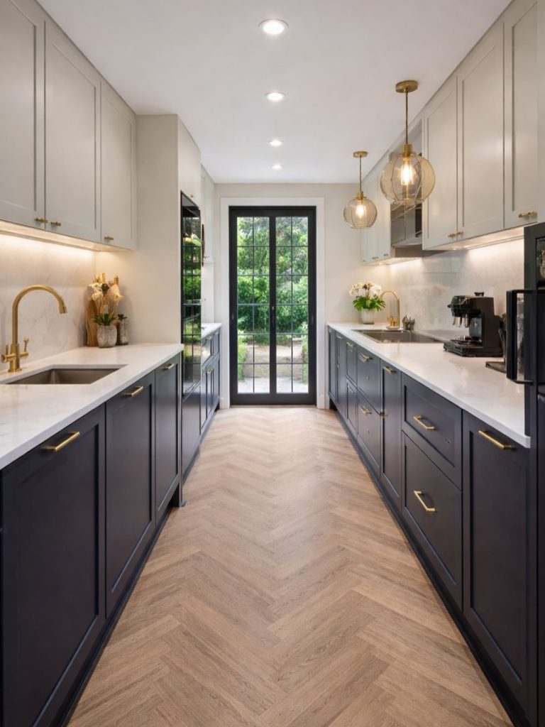 Galley and Small Galley Kitchens Narrow Spaces That Work