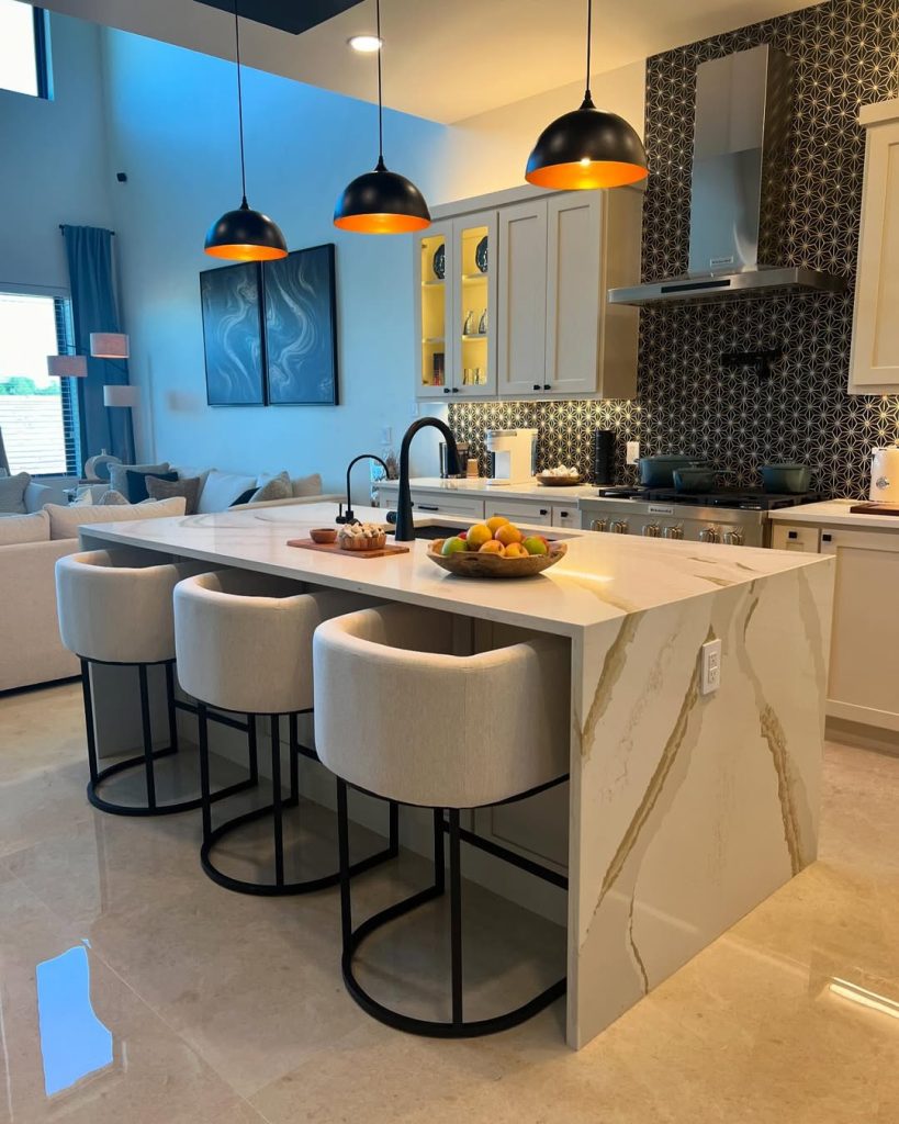 Island Kitchen Floor Plans That Focus on Flow and Comfort