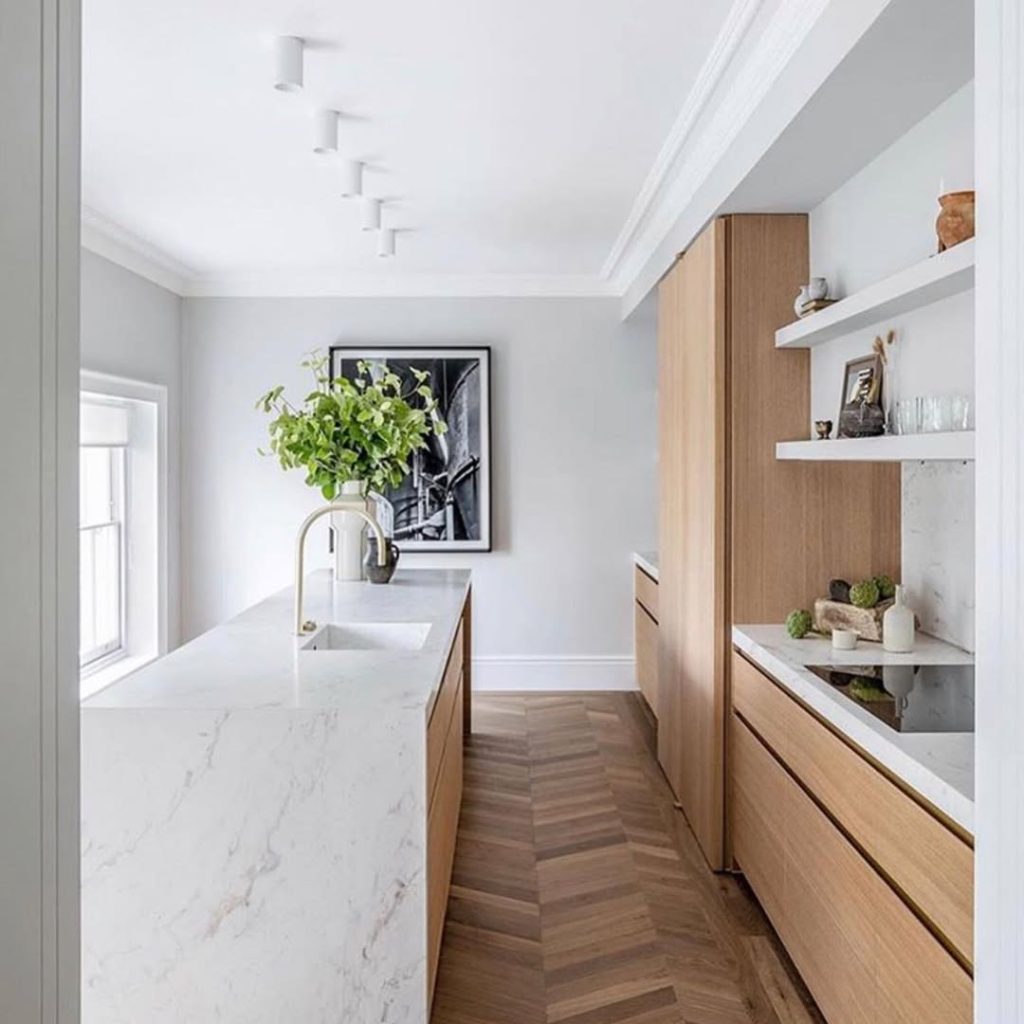 Long, Single Wall, and Narrow Kitchens Making One Wall Work