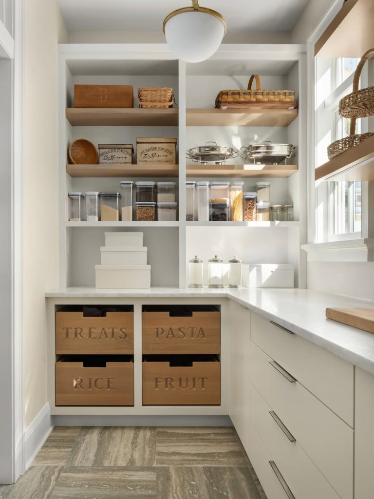 Real home narrow walk in pantry layout ideas for 2026