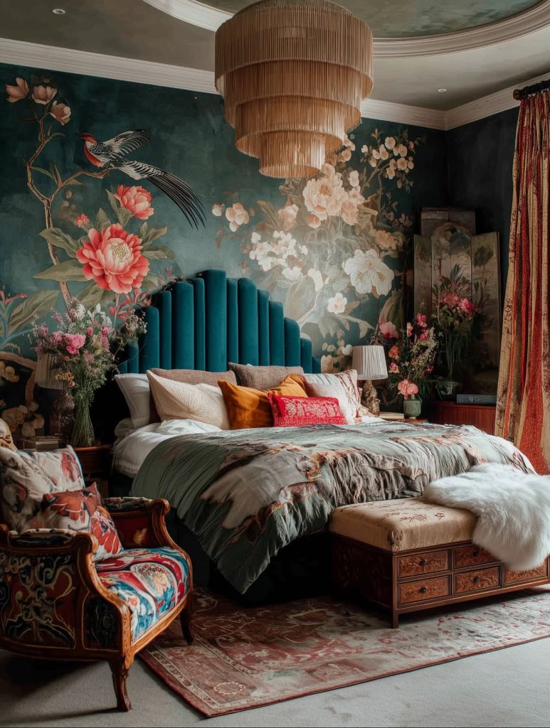 Relaxed Bohemian Bedroom