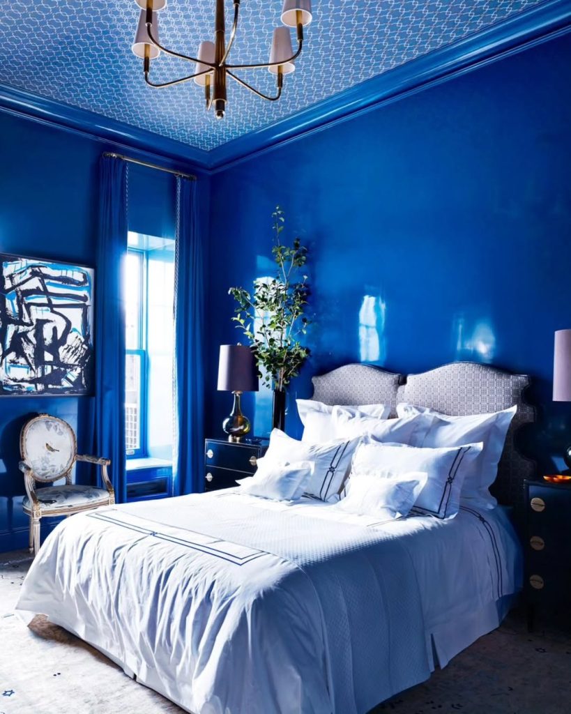 Relaxing Blue Bedroom