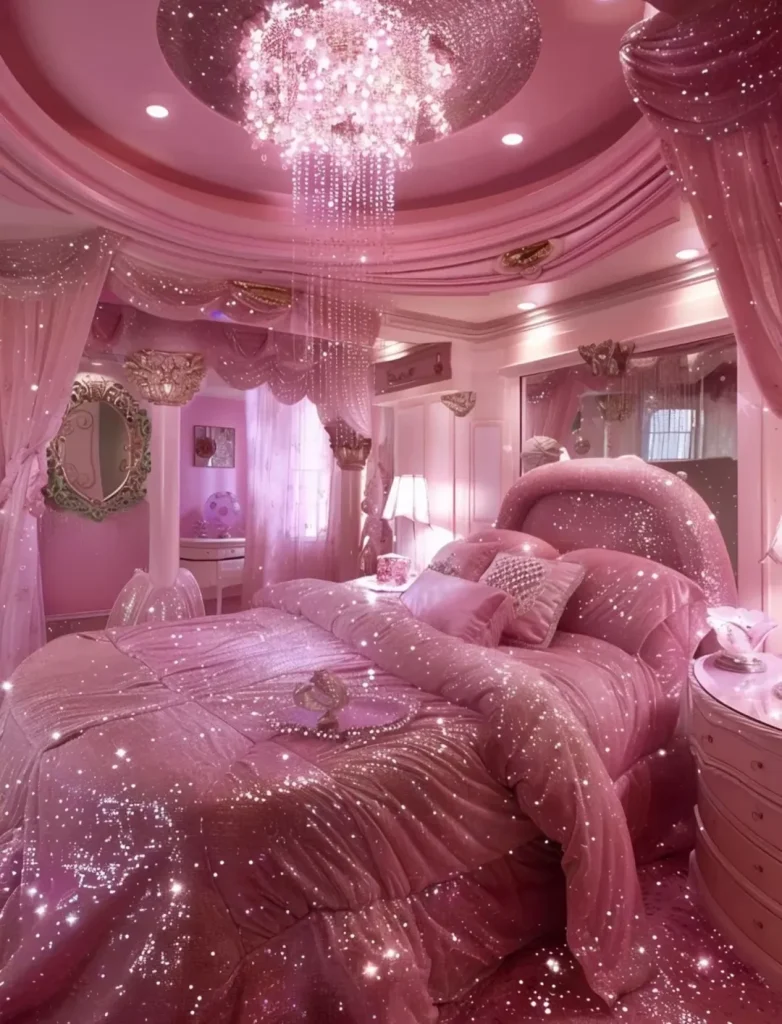 Soft Pink Bedroom
