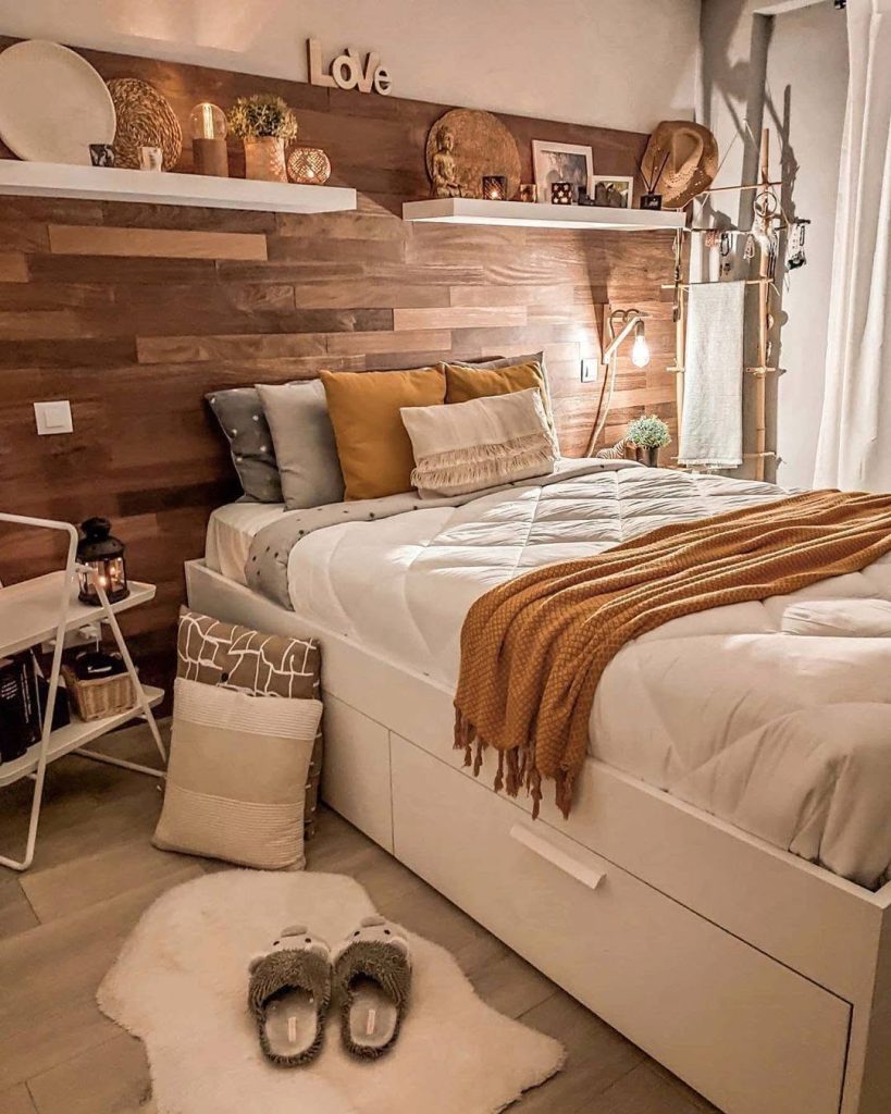 Warm Bedroom Feel