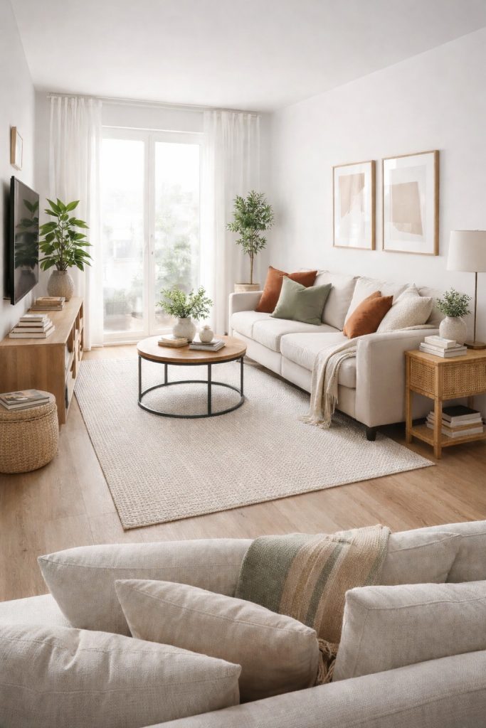 Small Apartment Living Room Layout Ideas to Save Space