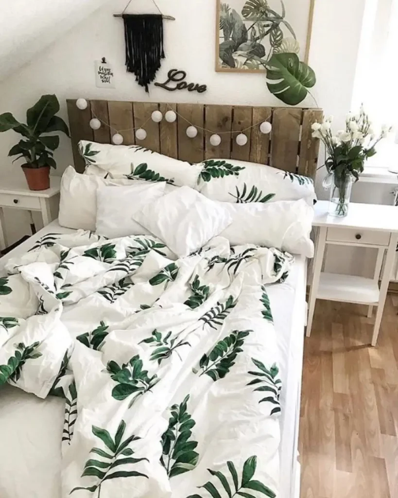 Green Queen Comforter Ideas Inspired by Nature