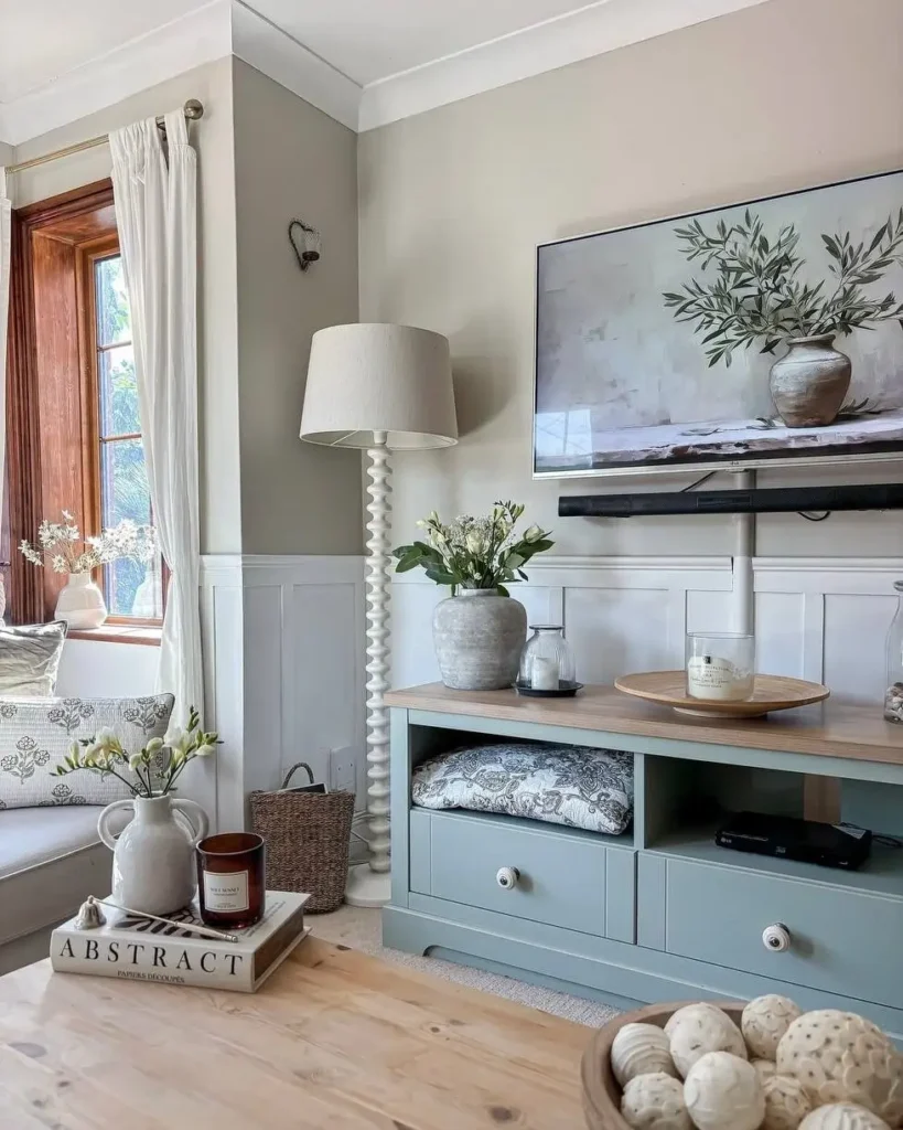 Rustic and Cottage TV Wall Ideas for a Cozy Look