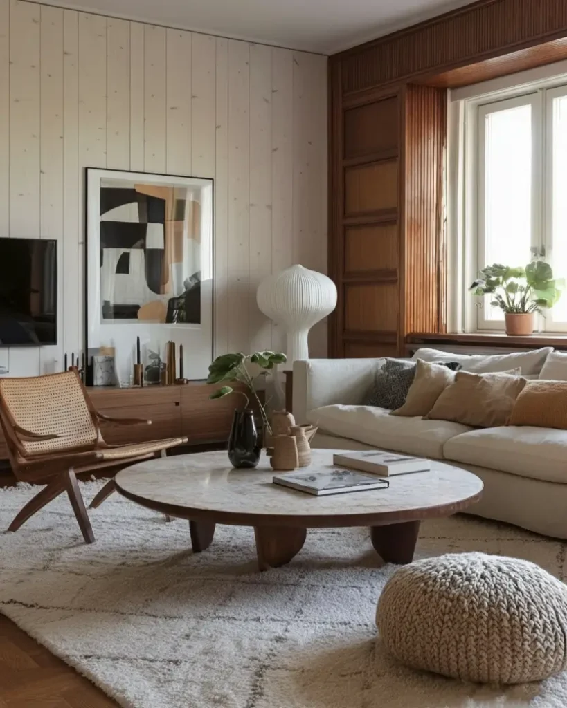 Scandinavian-Inspired Small Apartment Living Room Ideas