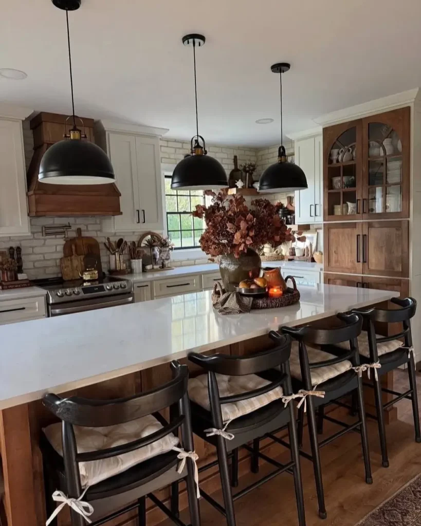 Black Kitchen Ideas Rustic Wood Style