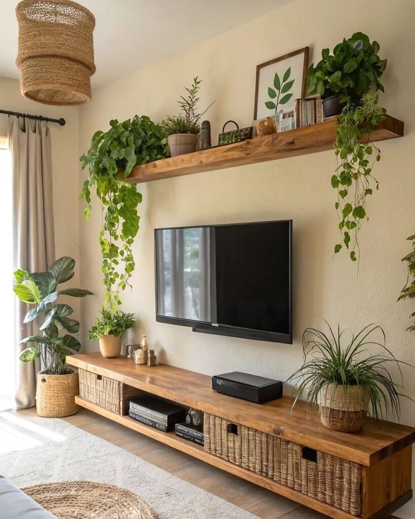 Easy DIY TV Wall Ideas to Add a Personal Touch