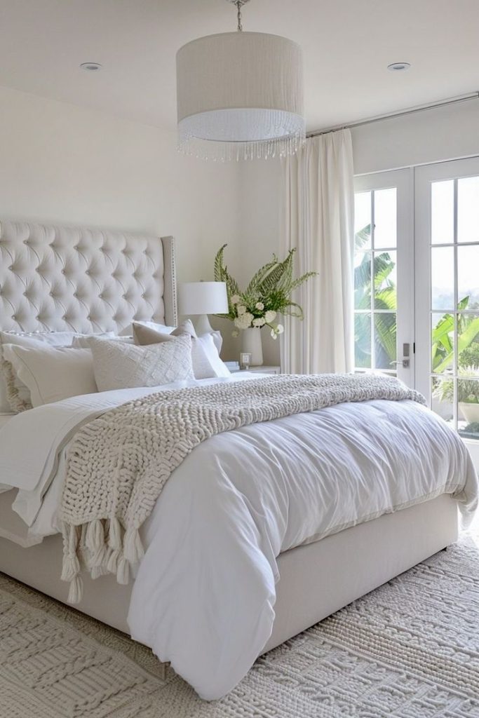 Timeless White Queen Comforter Bedroom Ideas