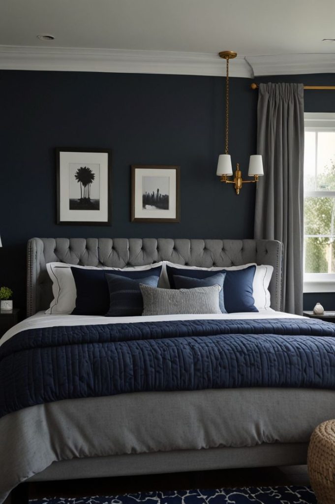 Balanced Gray Bedroom Ideas for Couples