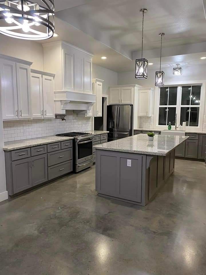 Basement Remodeling Ideas Using Stained Concrete Flooring