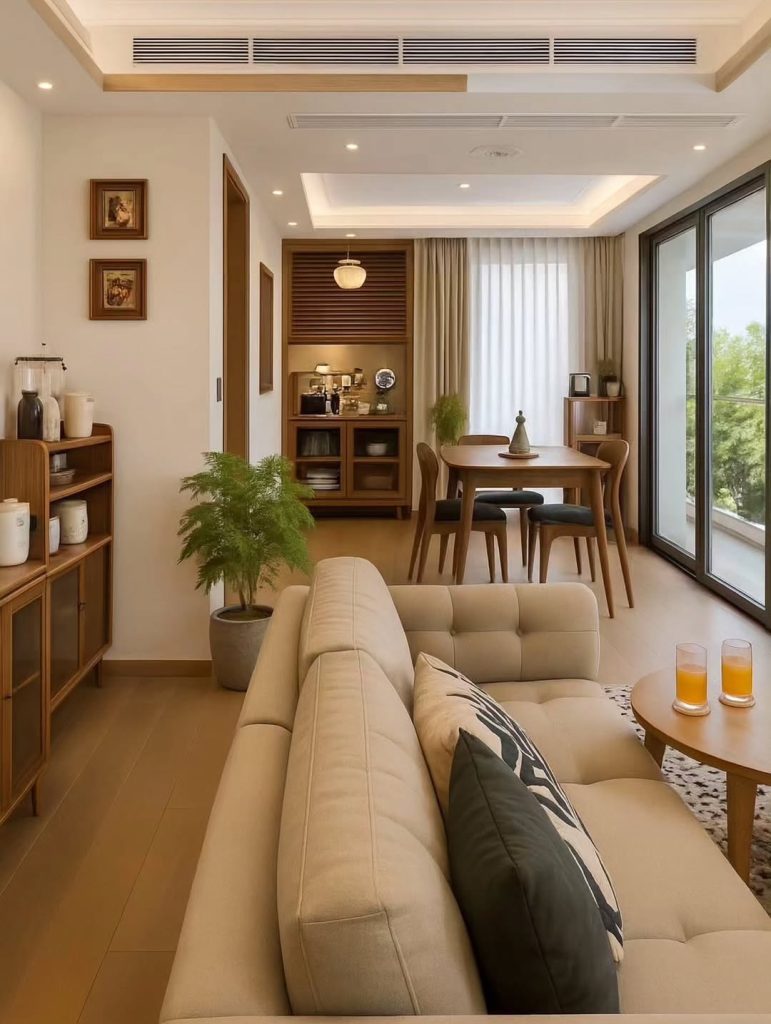 Blending Living and Dining Areas in Small Homes