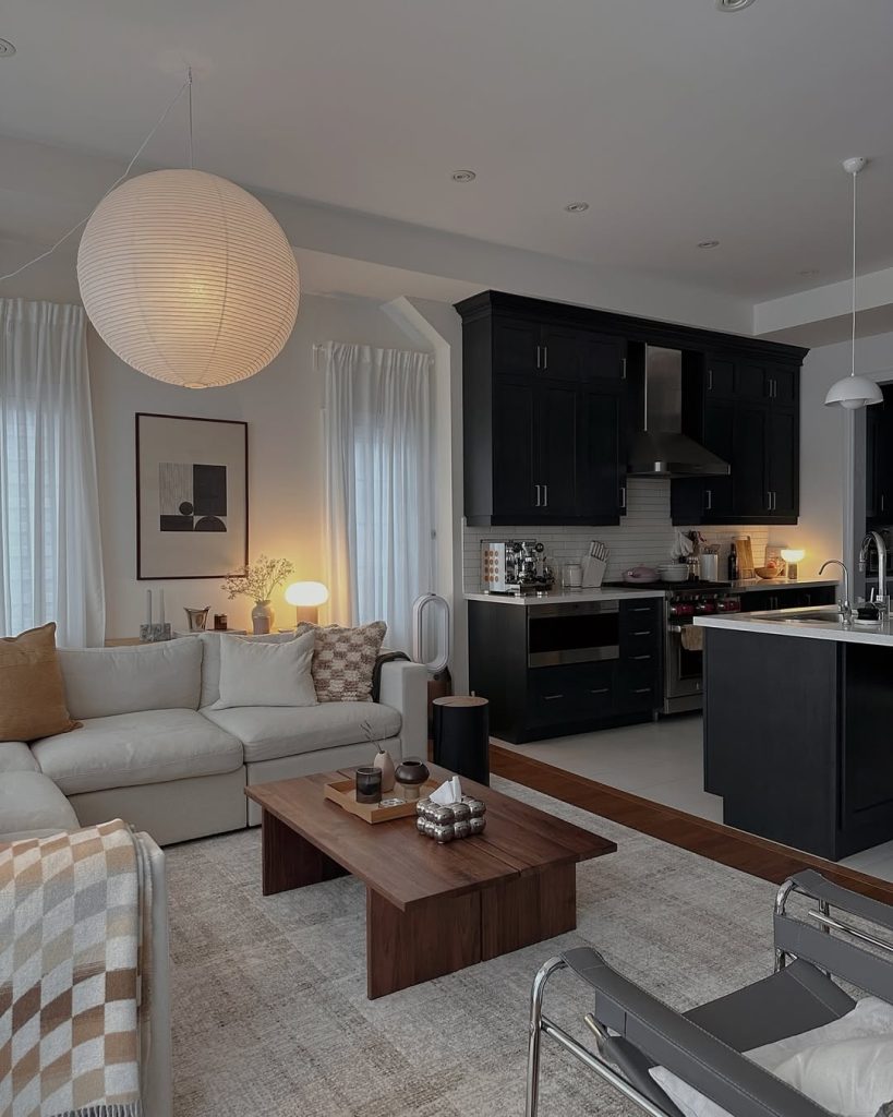 Budget-Friendly Open Kitchen Living Ideas Inspired by Ikea