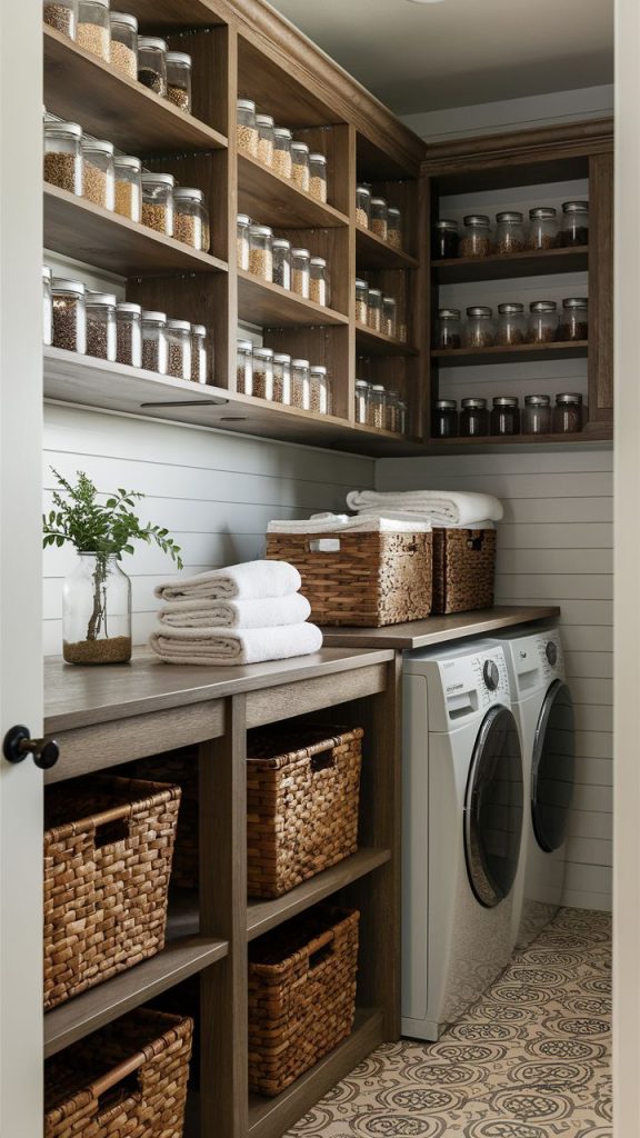 Built-In Pantry Storage Ideas