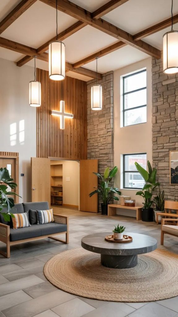 Church Inspired Entryway Designs For Calm 2026 Foyers