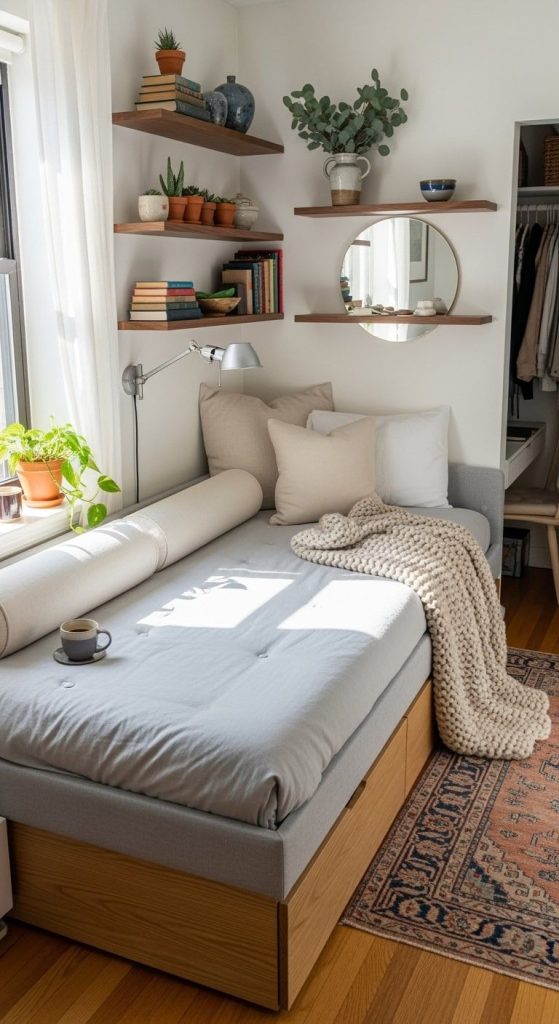 Cozy Tiny Bedroom Ideas That Feel Calm and Relaxing
