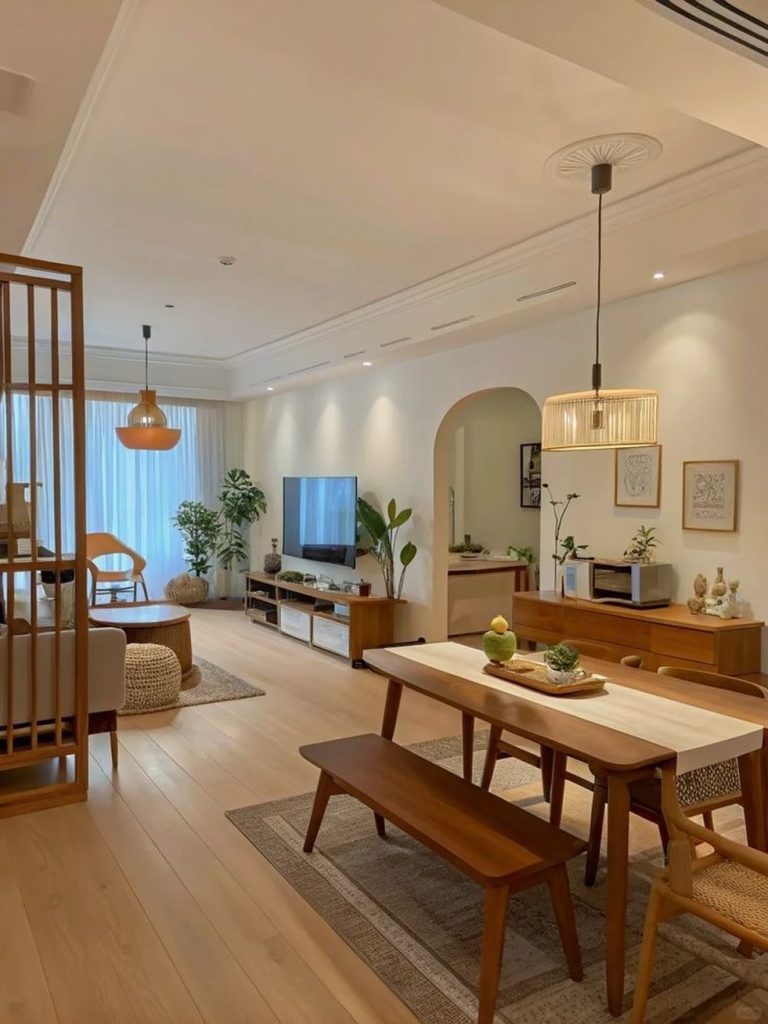 Creating a Beautiful Open Kitchen Living Room in a Small Apartment