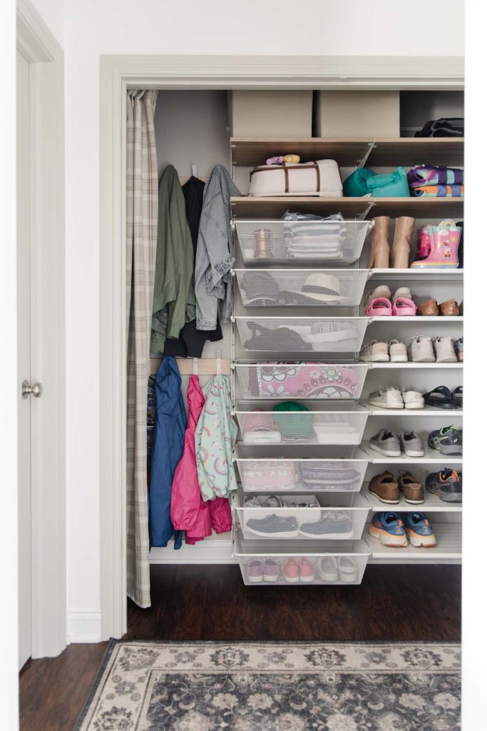 Closet Designs That Make Small Entryways Work Better