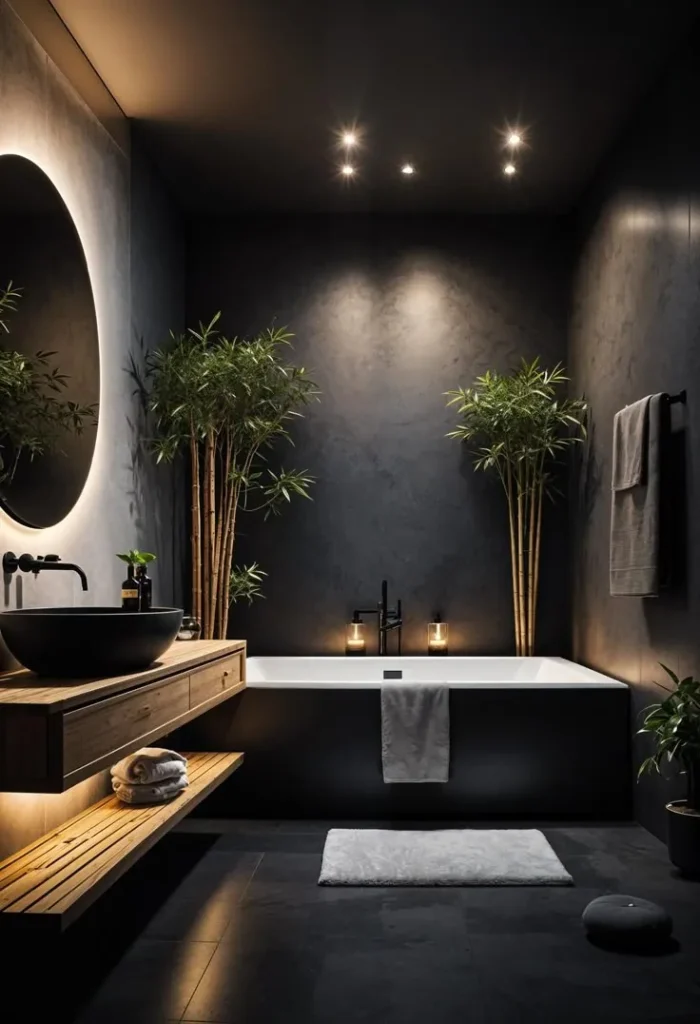 Dark Basement Bathroom Ideas