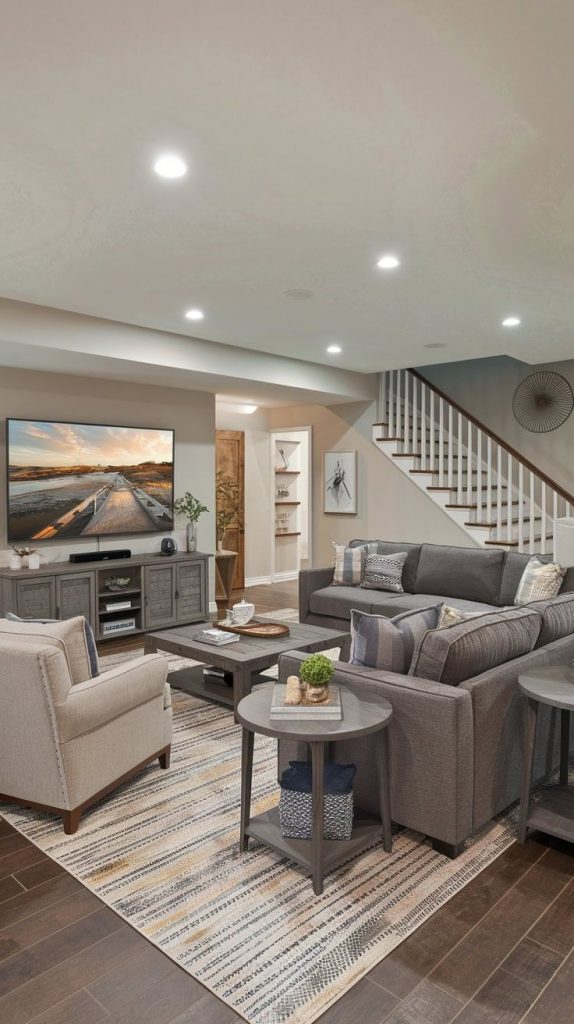 Finished Basement Family Room Ideas for Daily Use