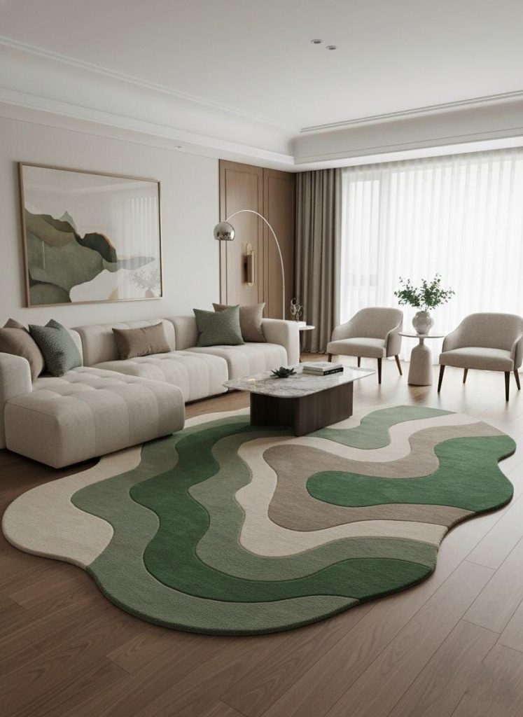 Fresh Living Room Rug Inspiration for 2026