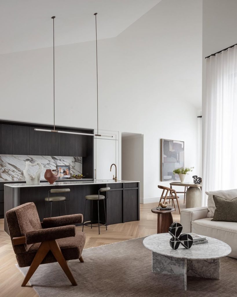 How to Pick the Right Couch for an Open Kitchen-Living Room