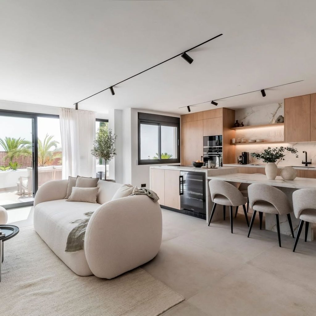 Key Decor Tips for Open Kitchen-Living Rooms