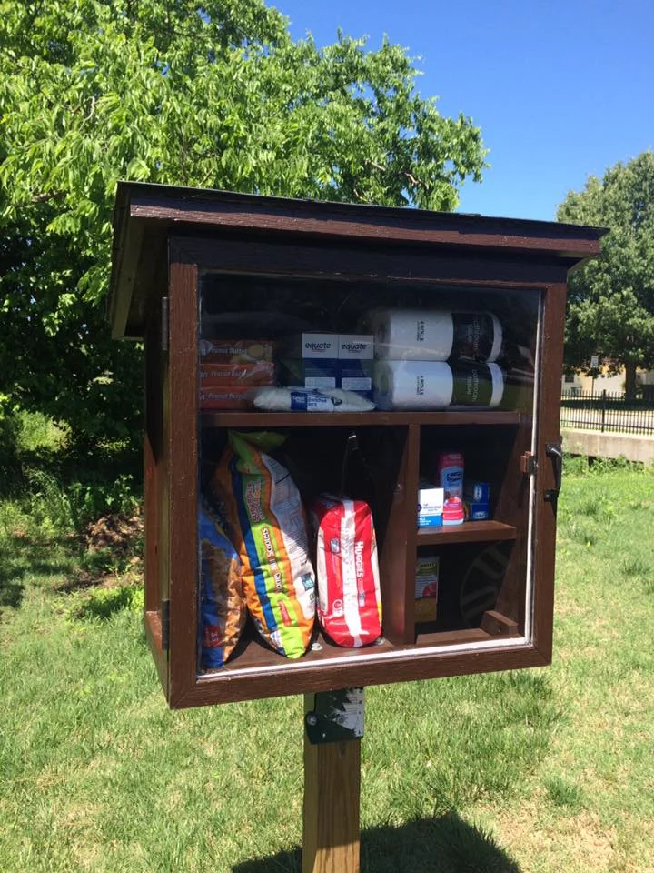 Pantry Donation Box Station: Make Giving Easy