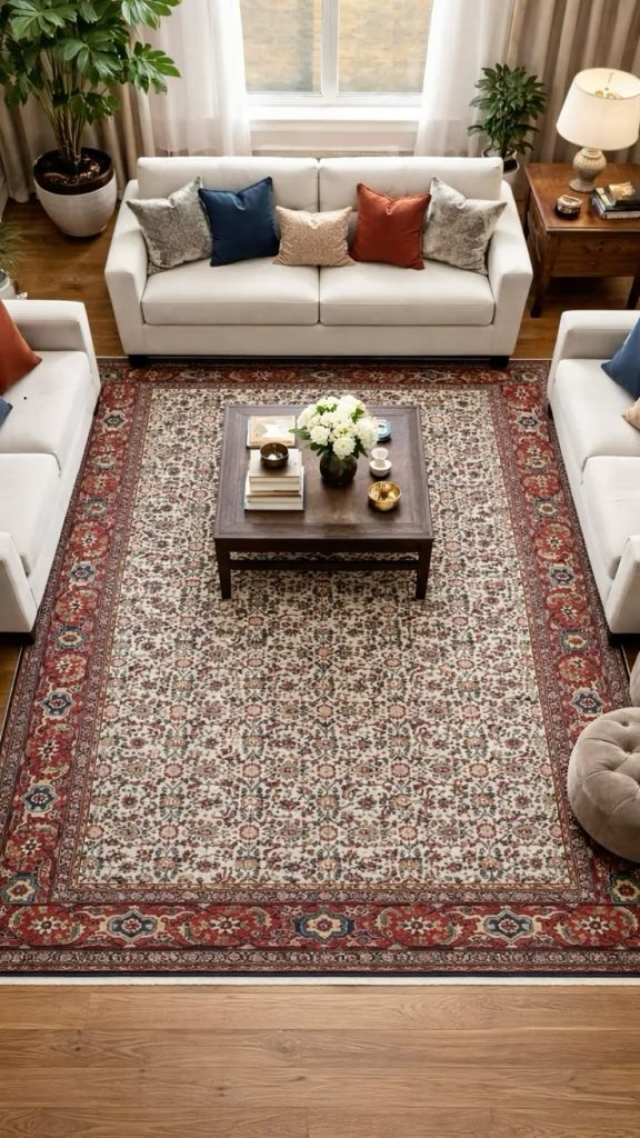 Living Room Area Rugs Trends I See for 2026