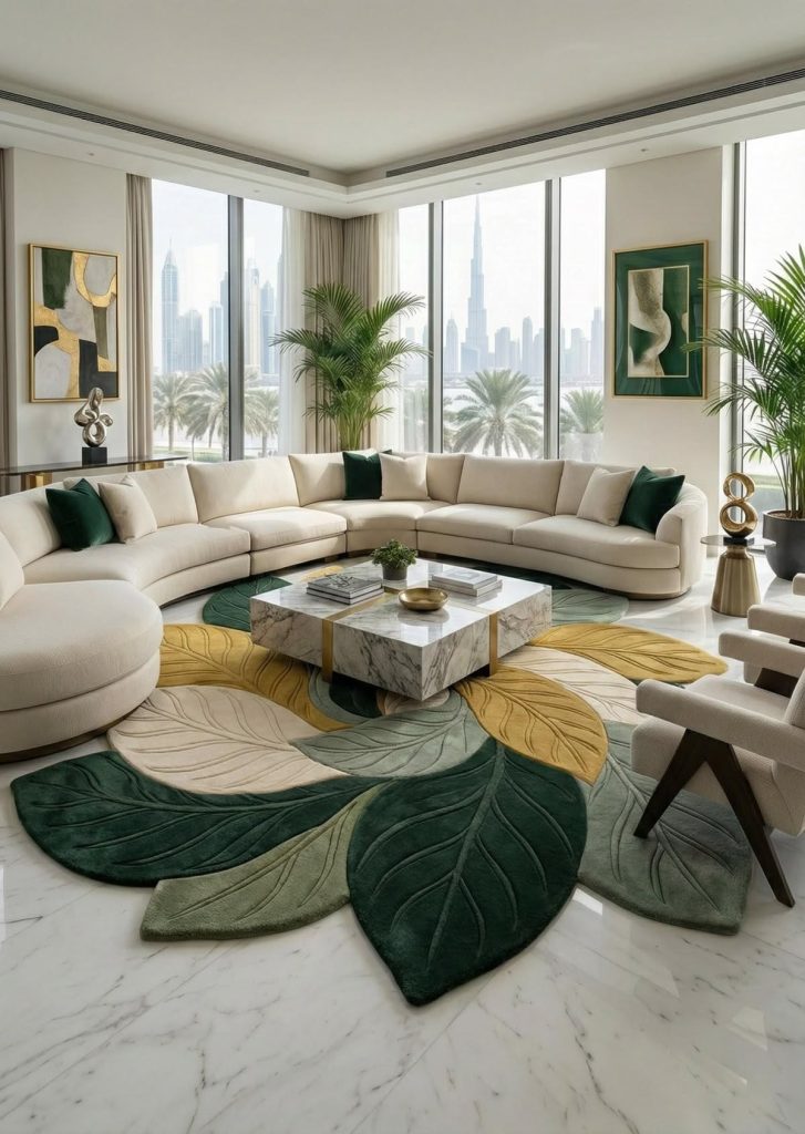 Living Room Rug Styles for 2025 and 2026