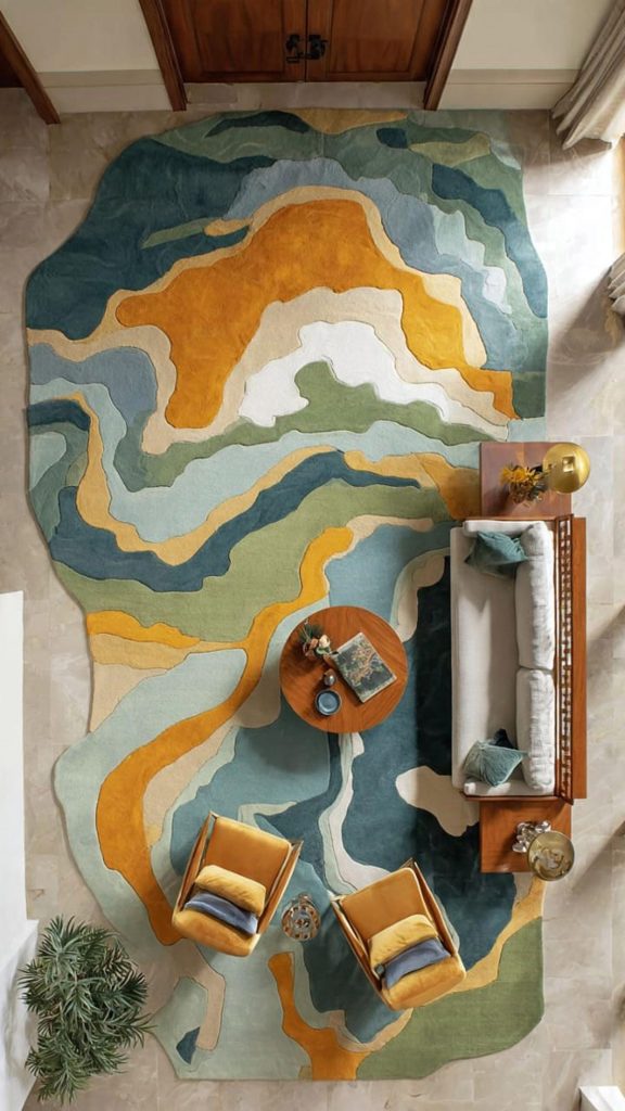 Modern Rug Choices for Living Room Makeovers