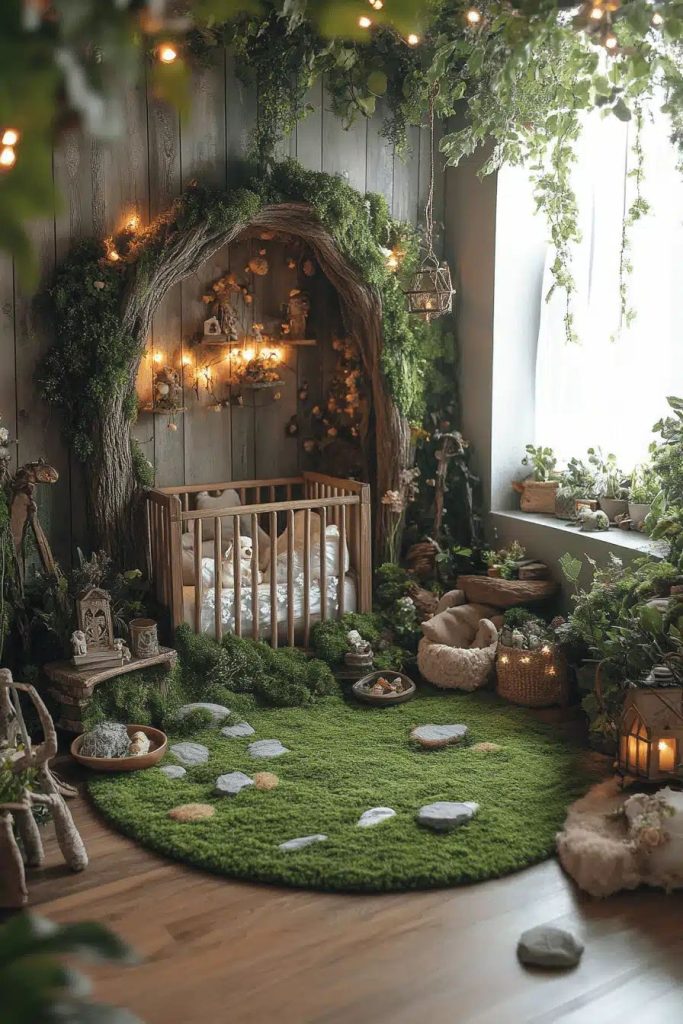 Nature-Inspired Nursery Decor