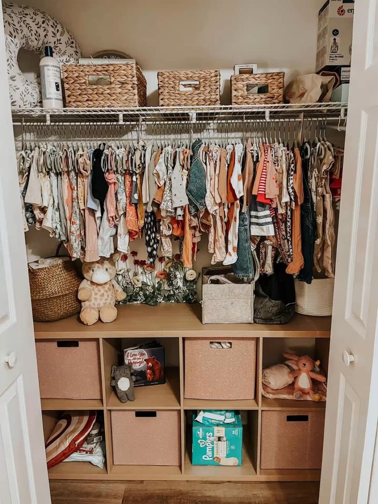  Nursery Closet Remodel Ideas for Better Organization