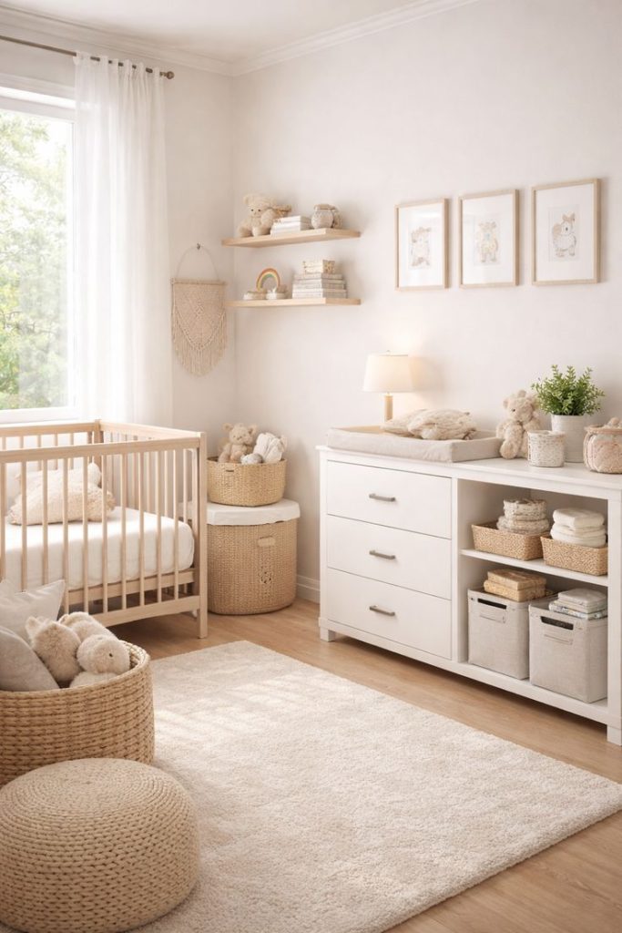 Nursery Ideas for Small Rooms with Space Saving Solutions