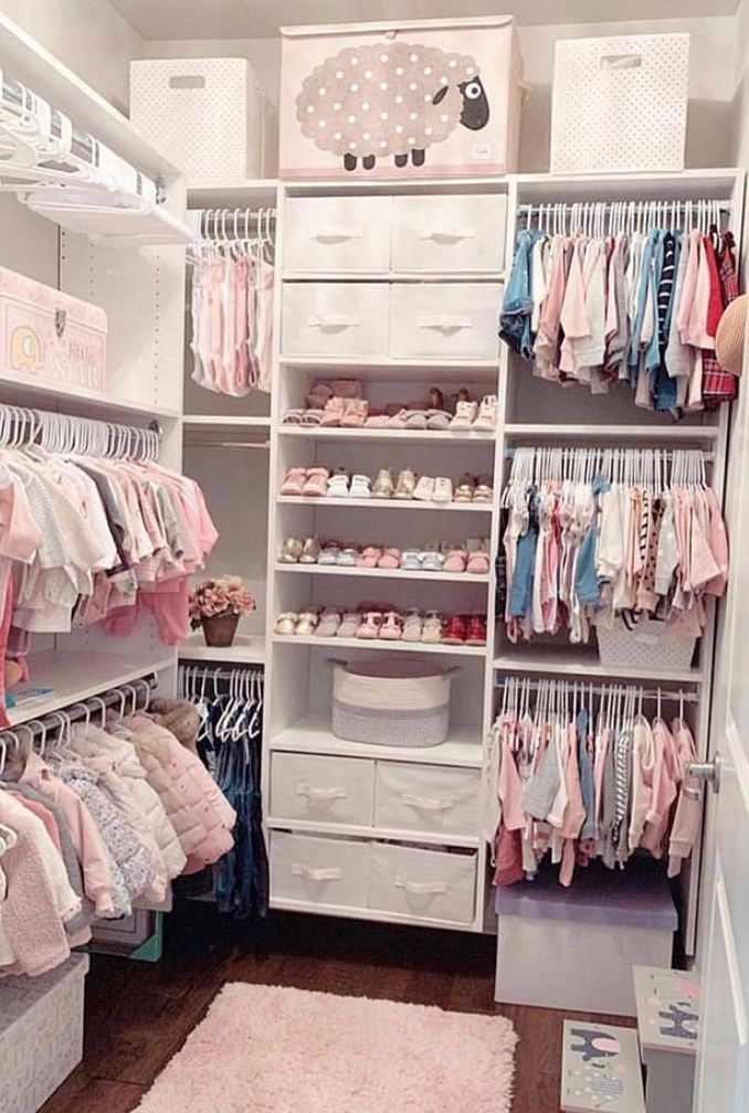Nursery and Closet Organization Tips for Girls