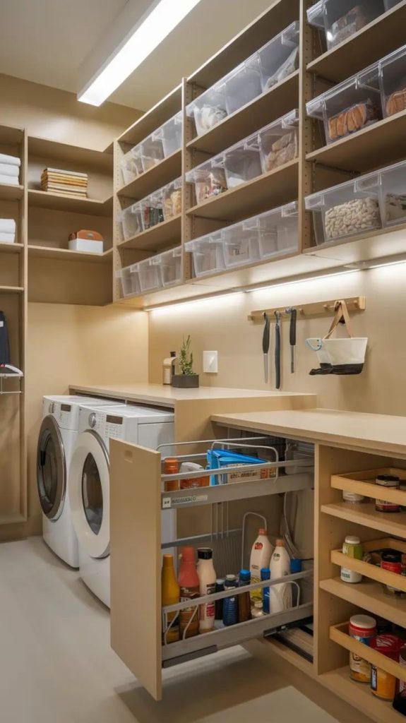 Pantry and Laundry Combos with Extra Storage