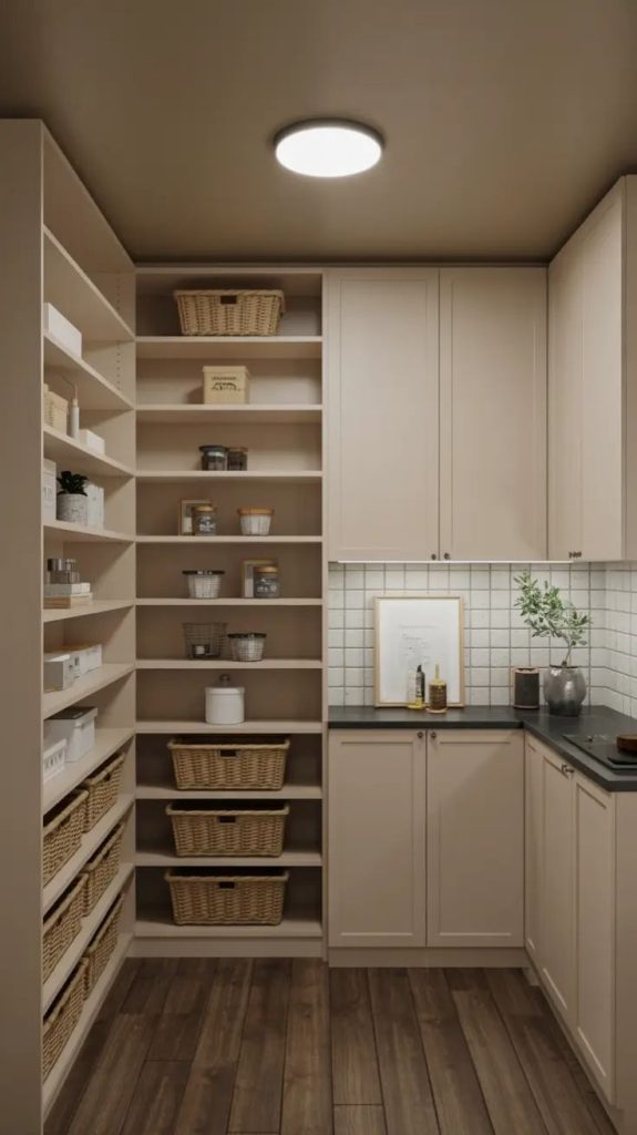 Shaped Pantry Layouts L-Shaped, U-Shaped, and More