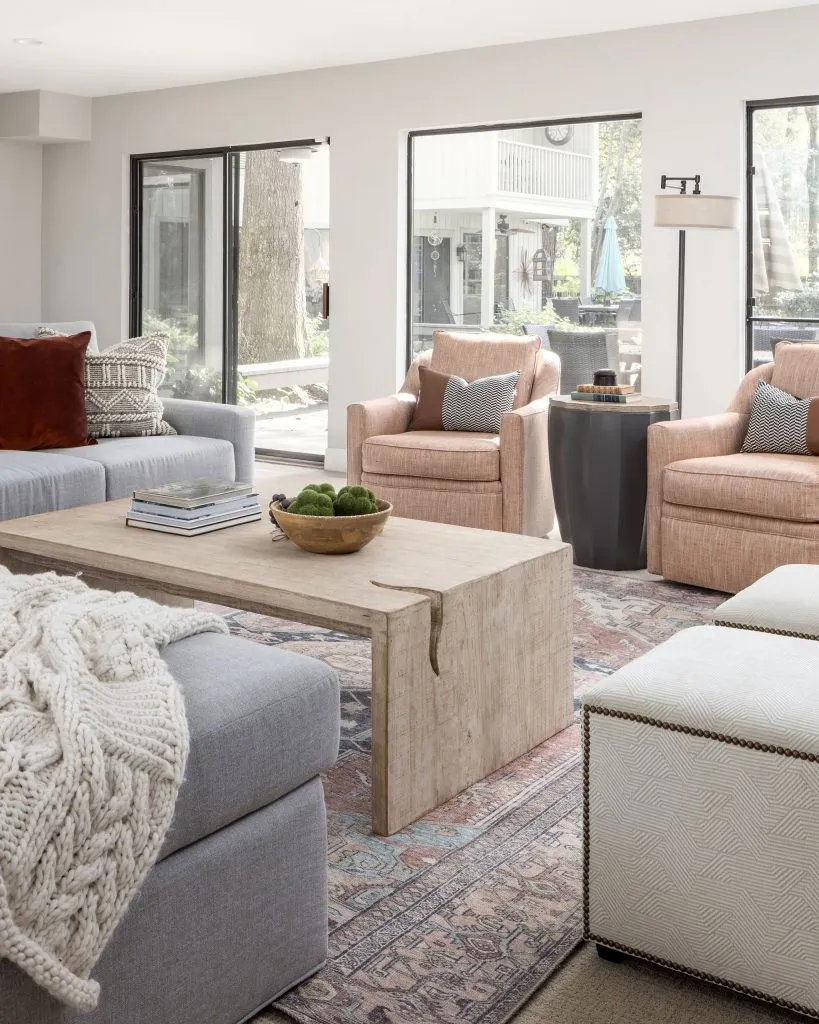 Large living room remodel ideas for big spaces