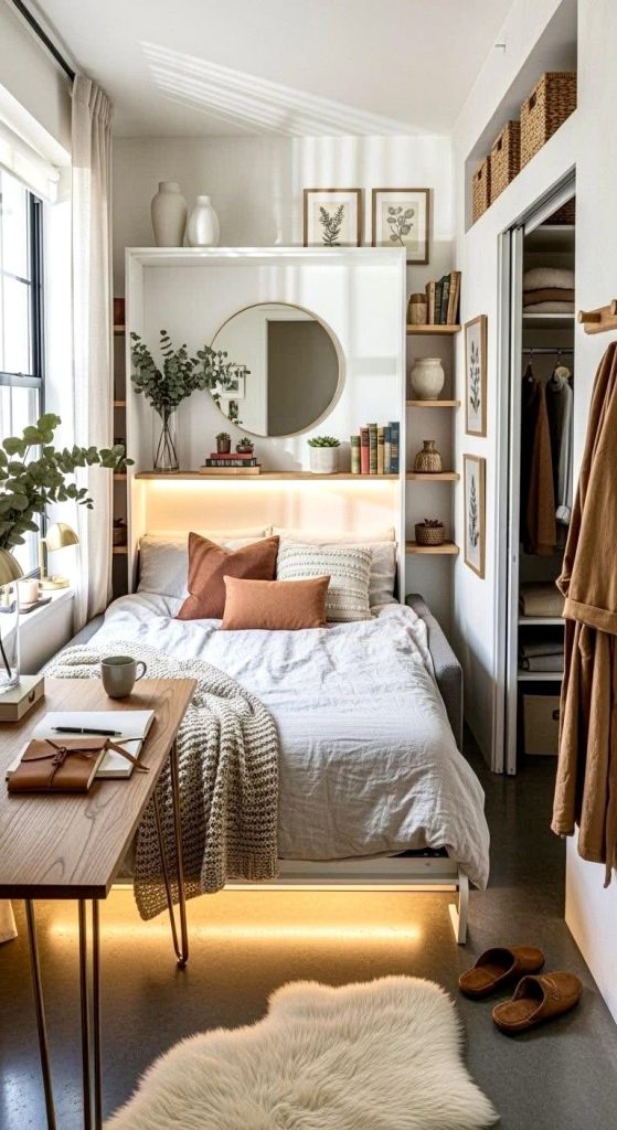 Small Bedroom Design with Cozy Comfort Ideas