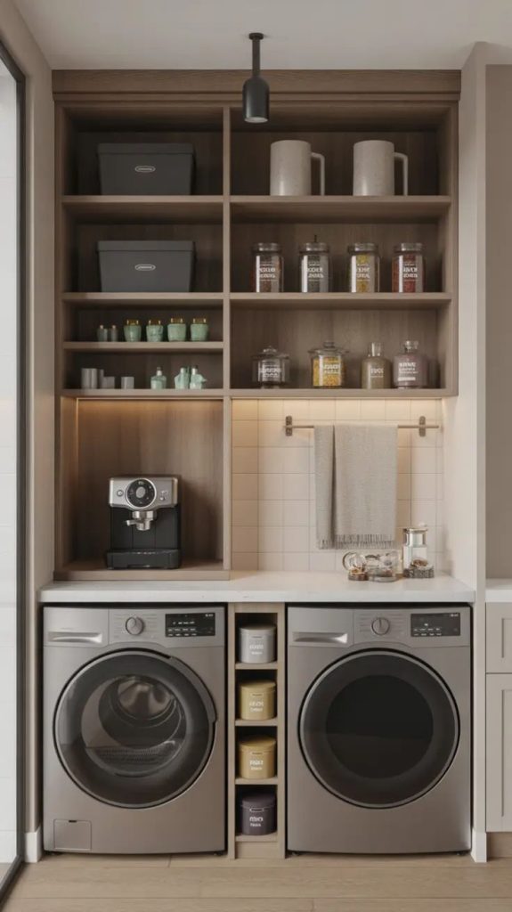  Small-Space Combo With a Coffee Station