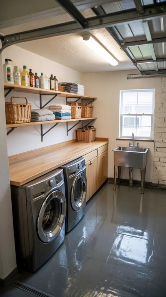 Smart Basement Laundry Room Remodel Ideas