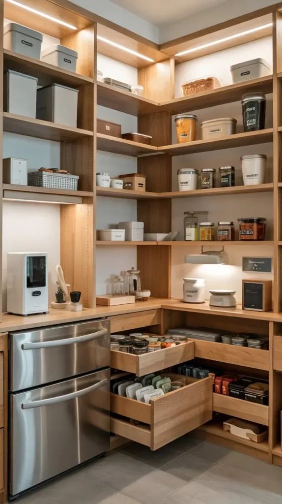 Smart Tiny Walk-In Pantry Ideas with Big Impact