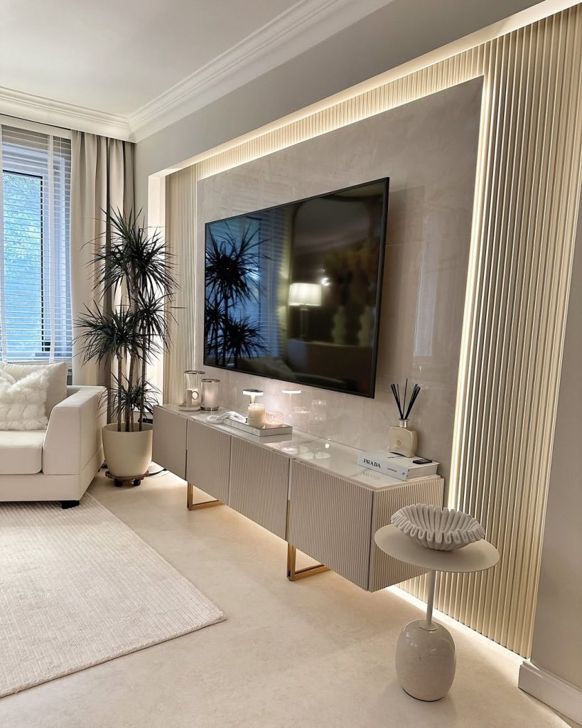 Japandi TV Wall Ideas That Feel Warm and Balanced
