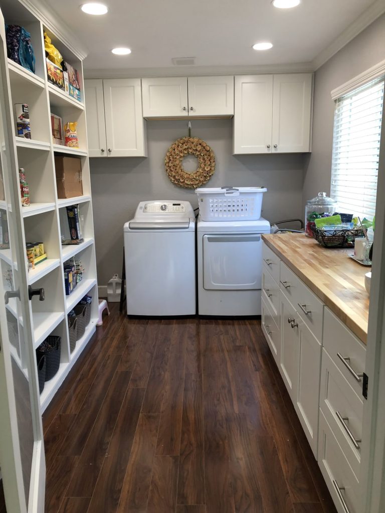 Walk-In Combo With Added Storage