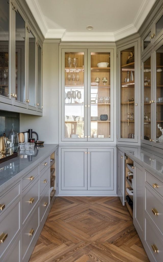 Walk-In Pantry Shelf Layouts Storage That Looks Good and Works Well