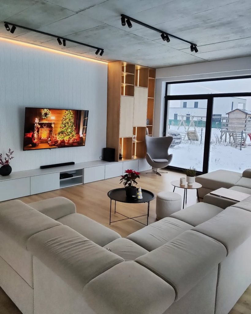Modern Living Room TV Wall Styles for 2026 Homes