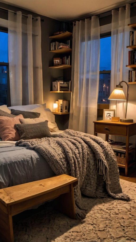 Warm and Cozy Bedroom Ideas for Small Spaces