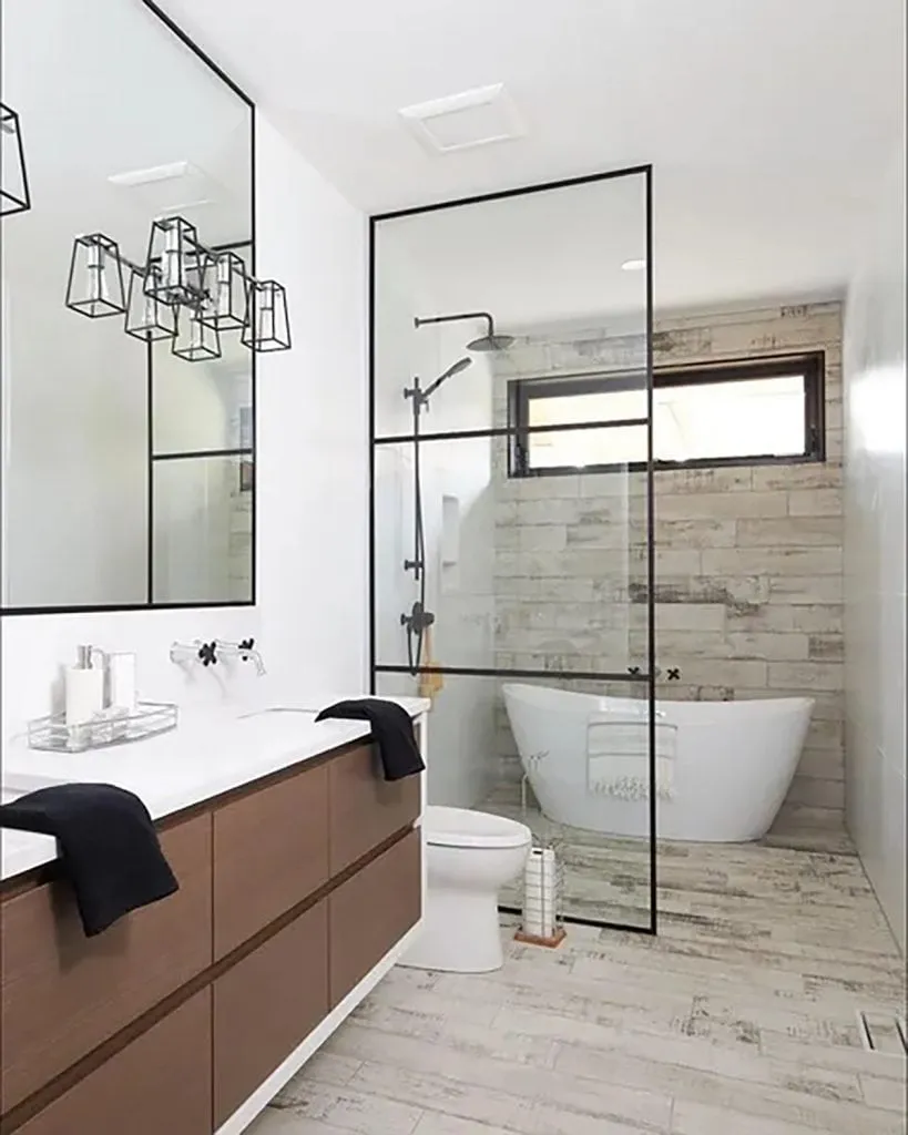 Basement Bathroom Ideas That Include a Bathtub
